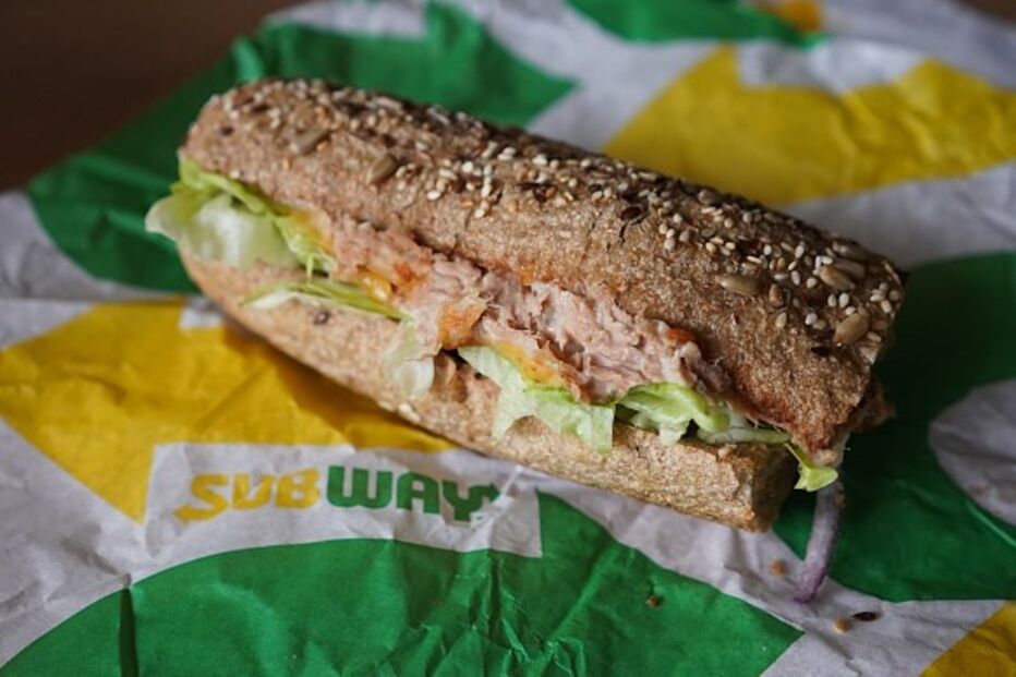 Sandes de atum da Subway