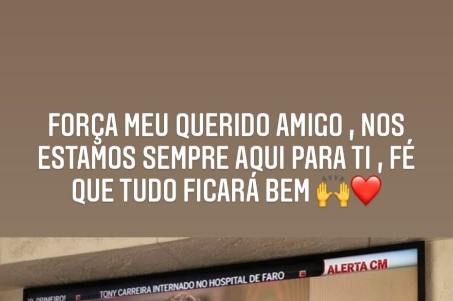 Elma Aveiro apoia Tony Carreira