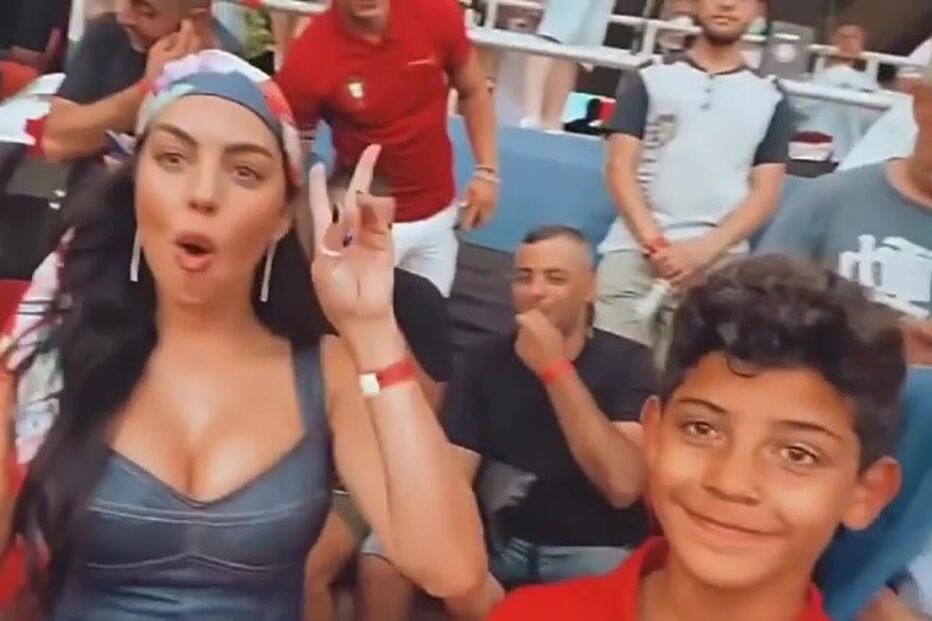 Georgina Rodriguez e Cristianinho