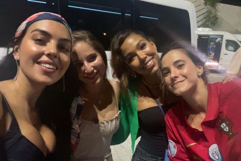 Georgina Rodríguez apoia Cristiano Ronaldo