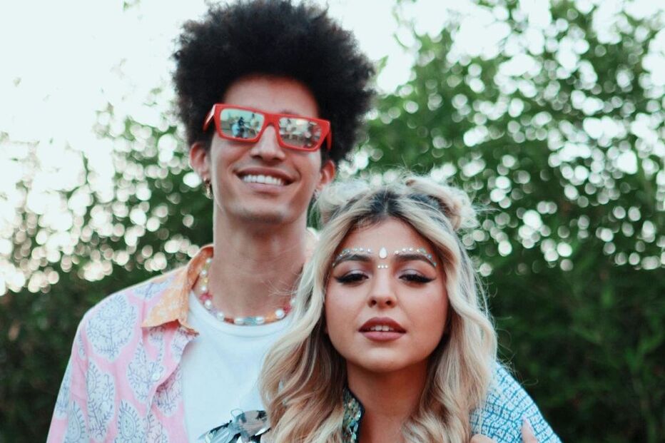 Bárbara Bandeira e Luis Borges