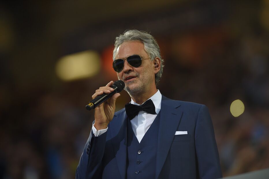 Andrea Bocelli está de volta a Portugal. É o seu primeiro concerto num estádio do nosso país