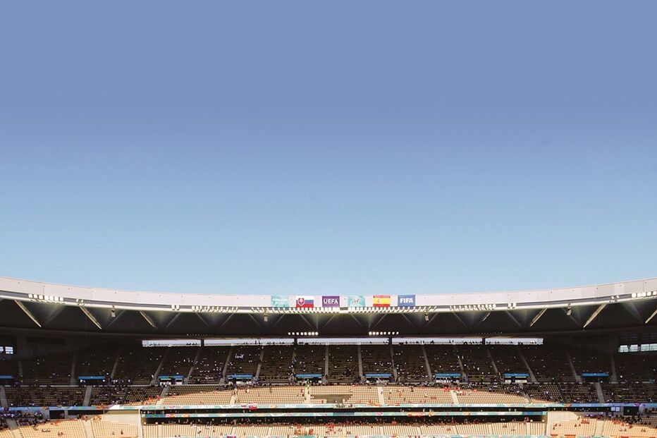 Estádio La Cartuja vai receber os oitavos de final entre Portugal e Bélgica, às 20h00 do próximo domingo