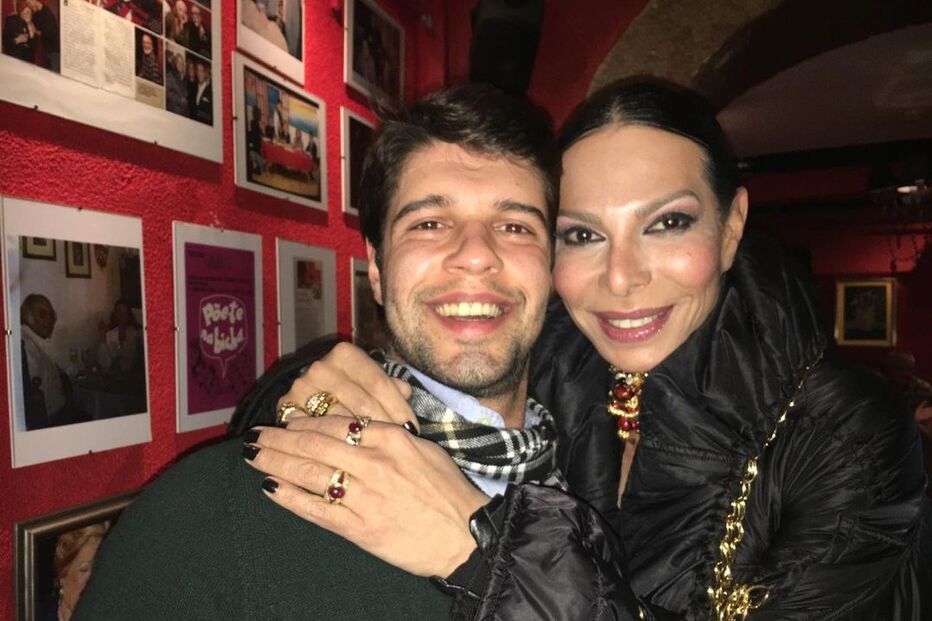 José Castelo Branco e o filho, Guilherme