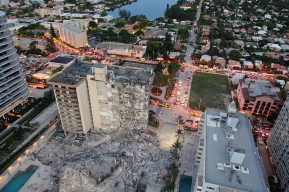 Champlain Towers South, o prédio que desabou em Miami