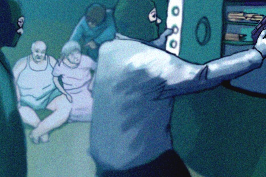 assalto violento, ladrões