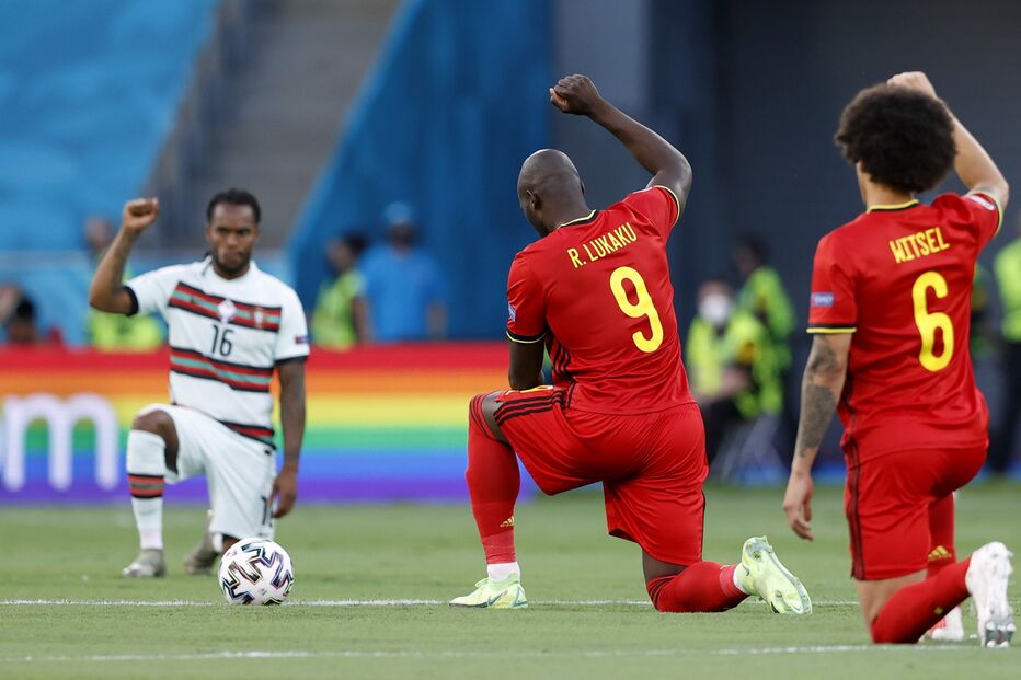 Portugal, Bélgica, gesto, racismo, Euro 2020