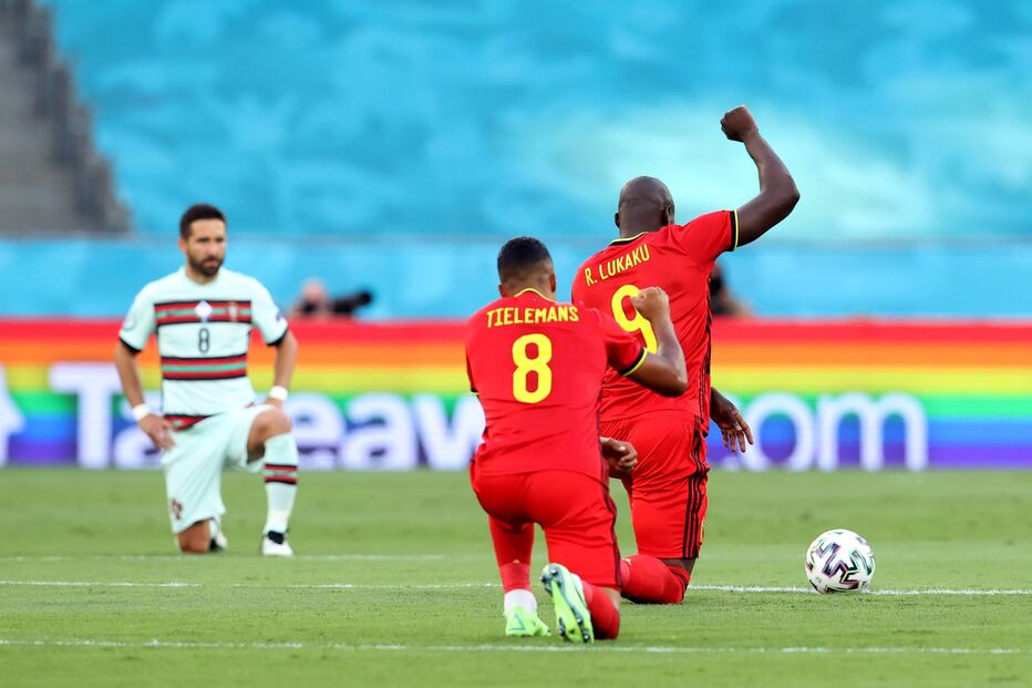 Portugal, Bélgica, gesto, racismo, Euro 2020