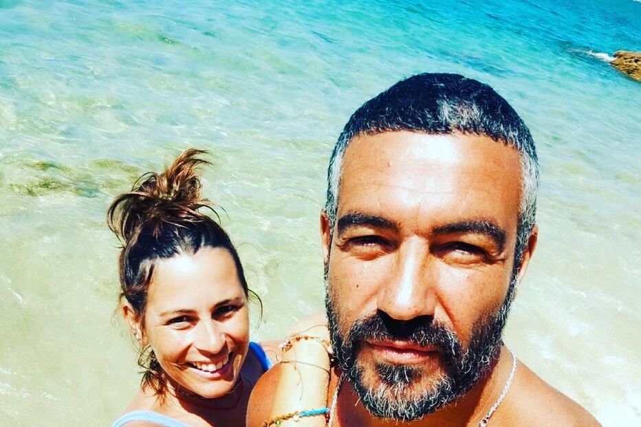 Alexandre Esteves de Oliveira com a nova namorada