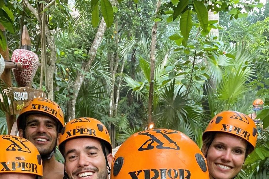 Ricardo Martins Pereira, Sara Veloso, Jani Gabriel, Andé Santos e dois amigos