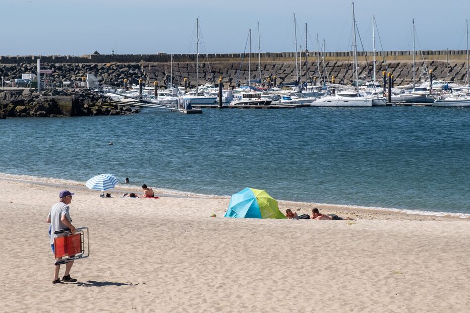 Praia Vasco da Gama em Sines