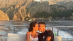 Cristiano Ronaldo e Georgina aproveitam férias ao máximo para namorar