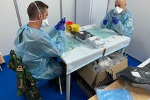 Forças armadas apoiam processo de vacinação Covid em Odemira