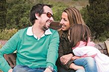 Manuel Marques com a ex-mulher	