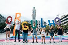Centenas de pessoas participaram na Marcha do Orgulho Gay no Porto