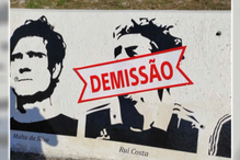 Tarja de demissão de Rui Costa