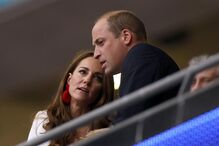 Príncipe William e Kate assistiram ao jogo da final do Euro 2020