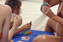 Sara Matos e Maria, filha de Pedro Teixeira e Cláudia Vieira