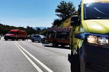 Três feridos em colisão frontal no Arcos de Valdevez