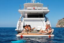 Cristiano Ronaldo com os amigos nas suas férias em Palma de Maiorca