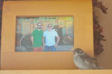 Diogo Valsassina e o pai