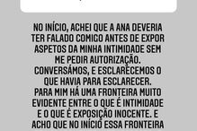 'Ex' de Pipoca Mais Doce esclarece dúvidas dos seguidores 