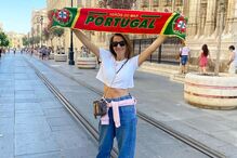 Ana Garcia Martins em férias