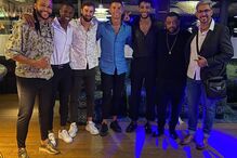 Cristiano Ronaldo com os Calema