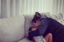 Katia Aveiro e a filha, Valentina