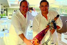 Empresário mostrou luxos do descanso