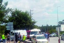 acidente, Viana do Castelo, motociclista