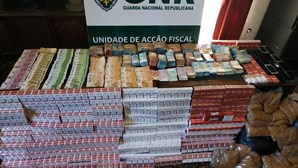 GNR desmantela rede de produção e tráfico de cigarros que operava em Portugal e Espanha