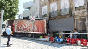 Comerciante morre atingido por camião em Vila Real 