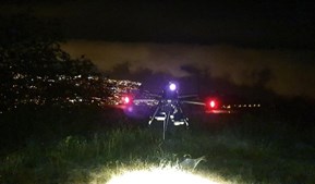 Drones da Forças Armadas detetaram, na madrugada desta quarta-feira, na ilha da Madeira, dois focos de incêndios florestais
