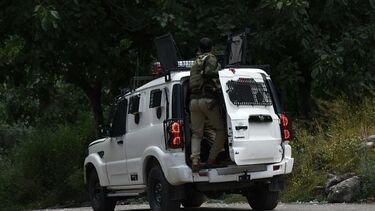 Carro da polícia indiana