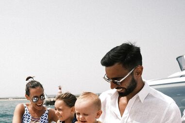 Bruno Fernandes com a família