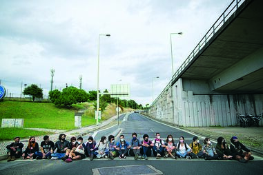Manifestação ocorreu no dia 22 de maio, junto ao Aeroporto de Lisboa