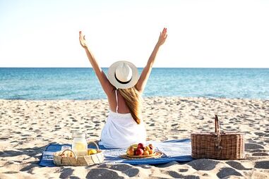 Snacks saudáveis para levar para a praia 