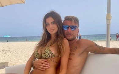 Jessica Melena explosiva em f rias com Ciro Immobile Famosos