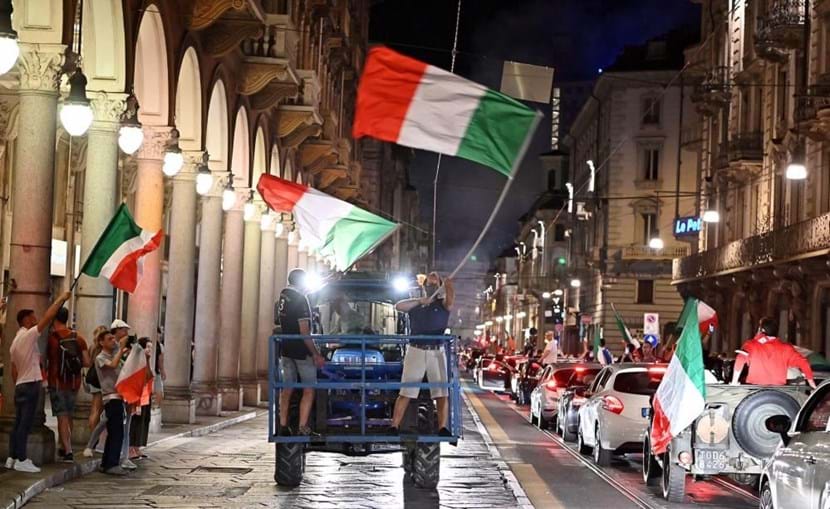 Itália conquistou a vitória do Euro 2020