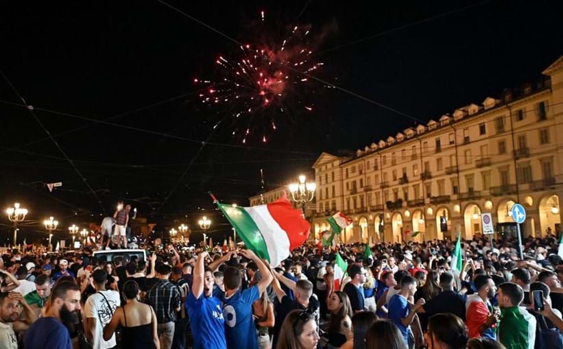 Itália conquistou a vitória do Euro 2020