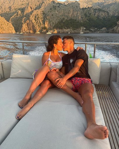 Cristiano Ronaldo e Georgina apaixonados 