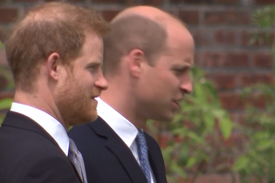 William e Harry para inaugurar estátua da princesa Diana
