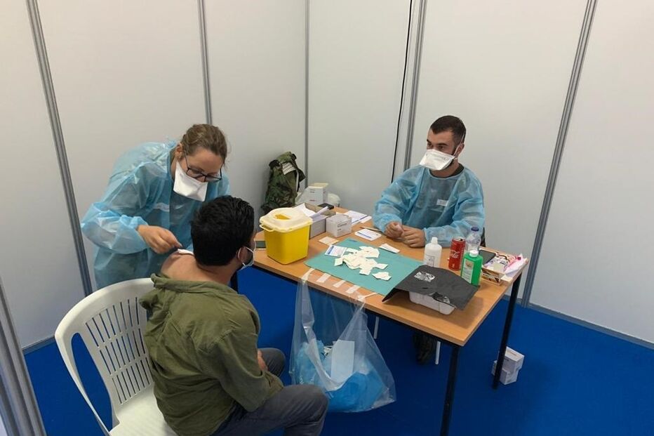 Forças armadas apoiam processo de vacinação Covid em Odemira