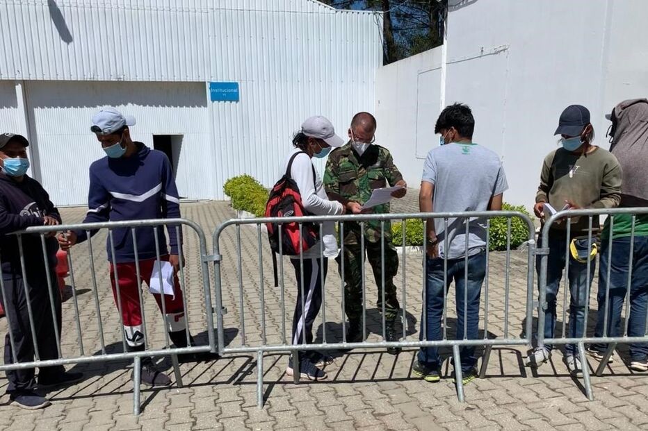 Forças armadas apoiam processo de vacinação Covid em Odemira