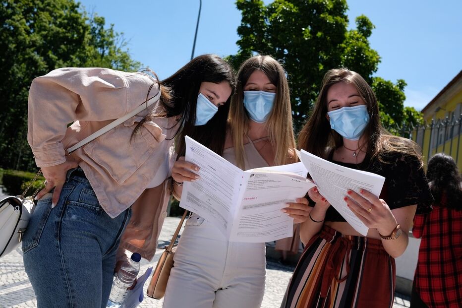 alunos, educação, exames