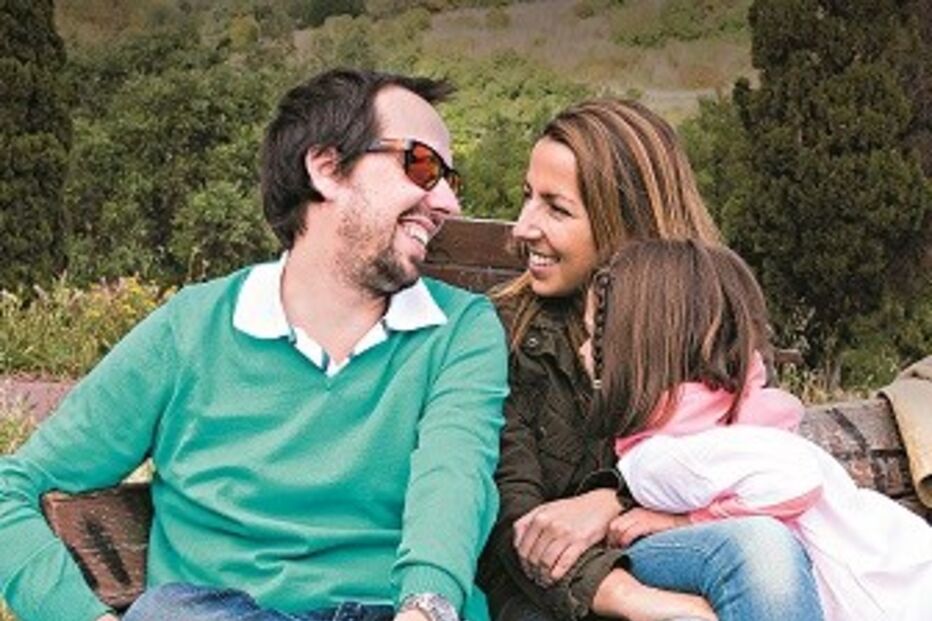 Manuel Marques com a ex-mulher