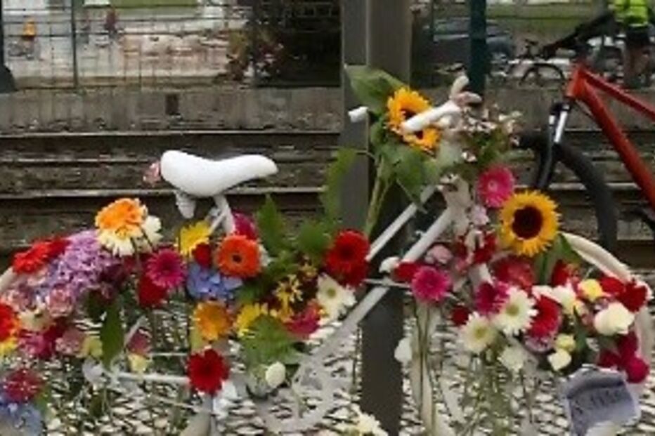 Ciclistas prestam vigília em homenagem à ciclista grávida que morreu atropelada em vários pontos do País