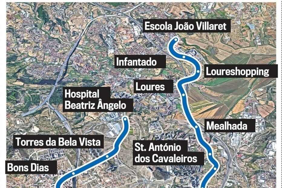Metro de superfície vai ligar Odivelas a Loures