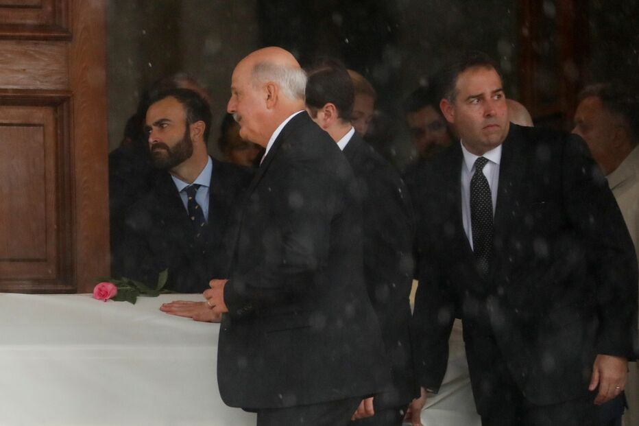 Marcus Guara, a mulher Ana e as duas filhas, Lucia e Emma, de 10 e 4 anos, respetivamente, foram homenageados por familiares e amigos